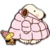 🧥 Эмодзи «Snoopy» для Telegram