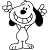 ✌ Эмодзи «Snoopy» для Telegram