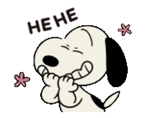 😄 Стикер «Snoopy animated stickers» для Telegram
