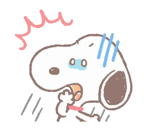 😱 Стикер «Snoopy animated stickers» для Telegram