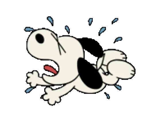 😭 Стикер «Snoopy animated stickers» для Telegram