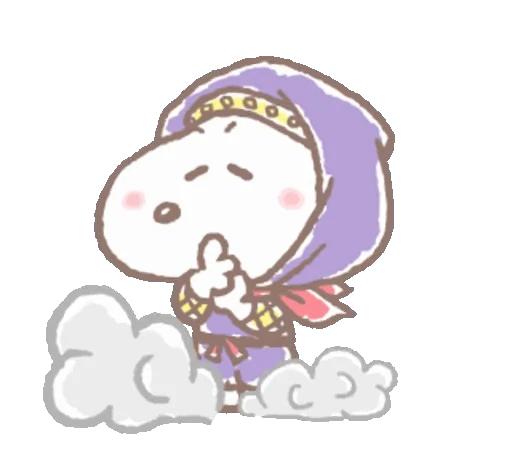 🥷 Стикер «Snoopy animated stickers» для Telegram
