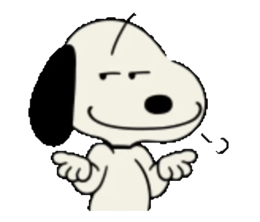 😏 Стикер «Snoopy animated stickers» для Telegram