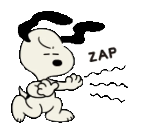 ⚡️ Стикер «Snoopy animated stickers» для Telegram
