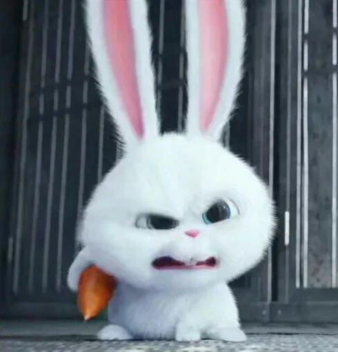 🐰 Стикер «Snowball the rabbit» для Telegram
