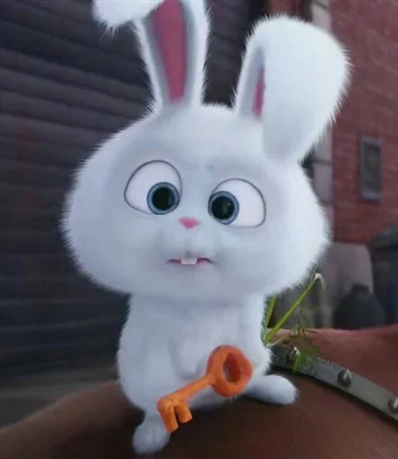 🐰 Стикер «Snowball the rabbit» для Telegram