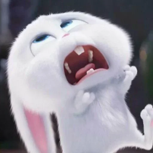 🐰 Стикер «Snowball the rabbit» для Telegram