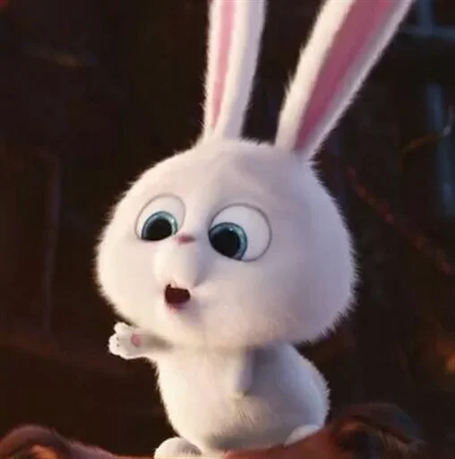 🐰 Стикер «Snowball the rabbit» для Telegram