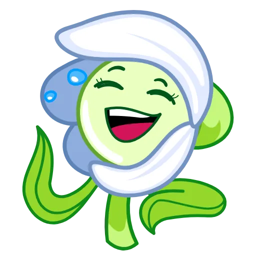 😅 Эмодзи «Подснежник» для Telegram