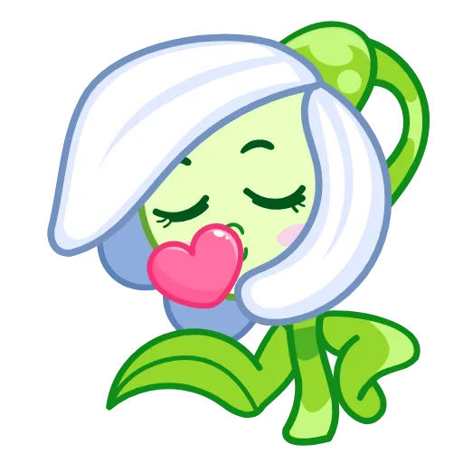 😘 Эмодзи «Подснежник» для Telegram