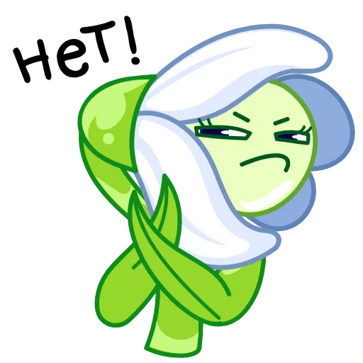 🙅‍♀️ Эмодзи «Подснежник» для Telegram