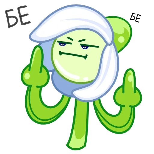 🖕 Эмодзи «Подснежник» для Telegram