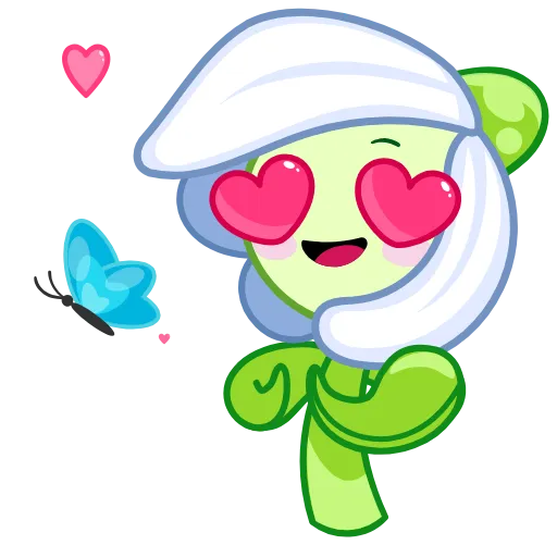 Стикерпак Подснежник для Telegram — скачать