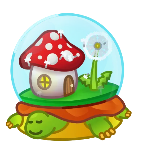 💎 Стикер «Snow Globe» для Telegram