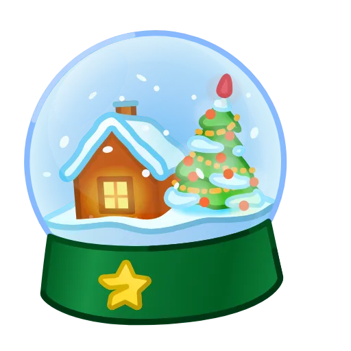 💎 Стикер «Snow Globe» для Telegram