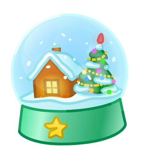 💎 Стикер «Snow Globe» для Telegram