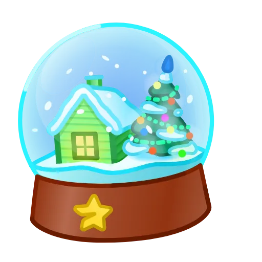 💎 Стикер «Snow Globe» для Telegram