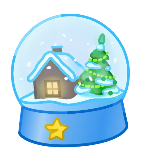 💎 Стикер «Snow Globe» для Telegram