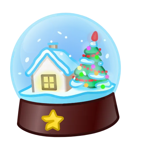 💎 Стикер «Snow Globe» для Telegram