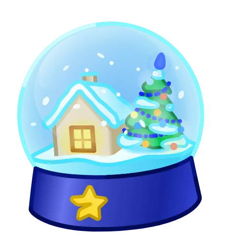 💎 Стикер «Snow Globe» для Telegram
