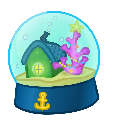 💎 Стикер «Snow Globe» для Telegram