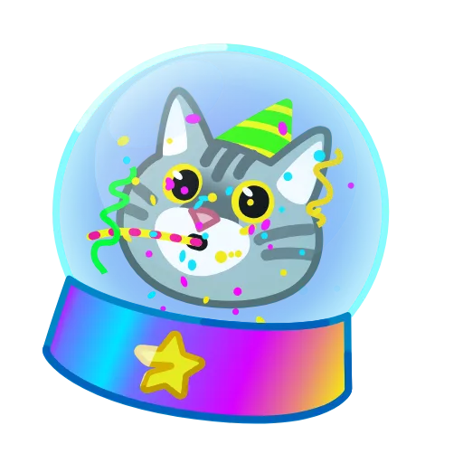 💎 Стикер «Snow Globe» для Telegram
