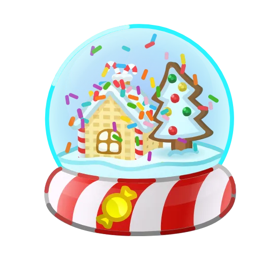 🏡 Эмодзи «Snow Globe» для Telegram