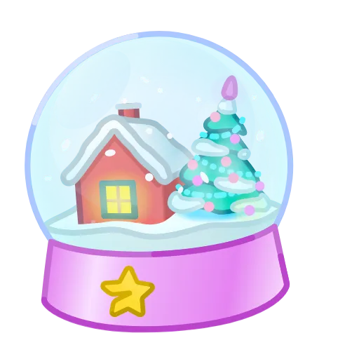 🏡 Эмодзи «Snow Globe» для Telegram