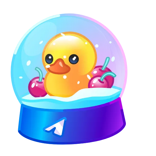 🏡 Эмодзи «Snow Globe» для Telegram