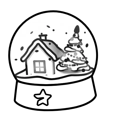 🏡 Эмодзи «Snow Globe» для Telegram
