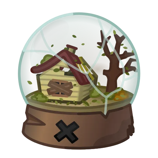 🏡 Эмодзи «Snow Globe» для Telegram
