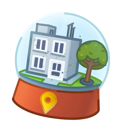 🏡 Эмодзи «Snow Globe» для Telegram
