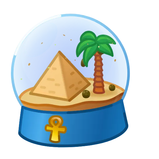 🏡 Эмодзи «Snow Globe» для Telegram