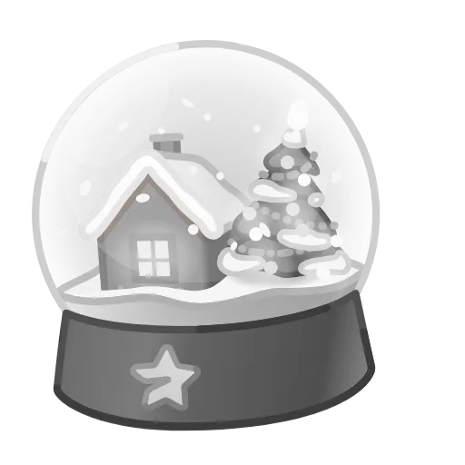 🏡 Эмодзи «Snow Globe» для Telegram