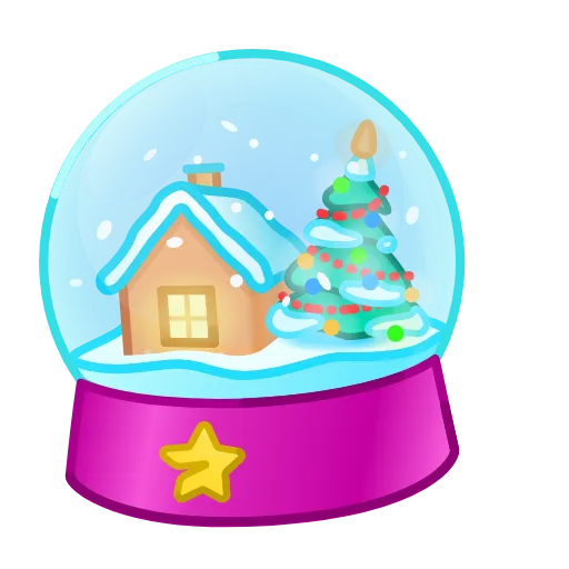 🏡 Эмодзи «Snow Globe» для Telegram