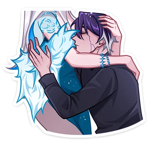 😘 Стикер «Снежная Карина» для Telegram