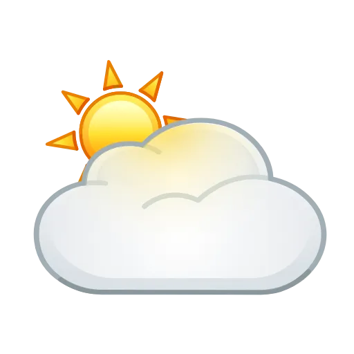 ⛅️ Эмодзи «Снеговик» для Telegram