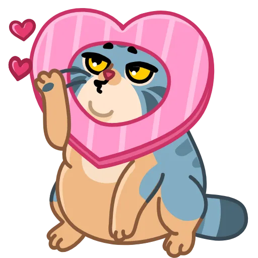 😘 Стикер «Snow Manul» для Telegram