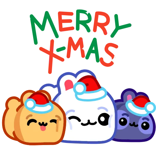 🎄 Эмодзи «Snow Rabbit Pack» для Telegram
