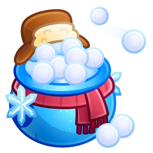 ™️ Эмодзи «Snow Vibe» для Telegram
