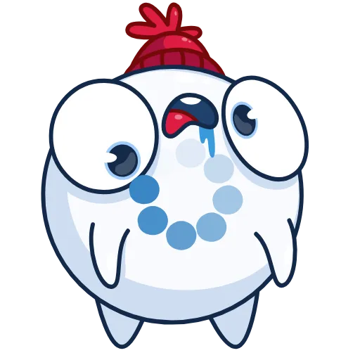 🤯 Стикер «Снежок» для Telegram