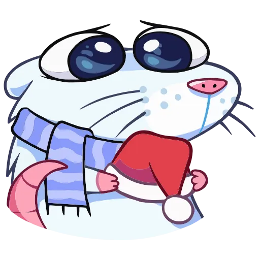 🥺 Эмодзи «Снежная Нутри» для Telegram