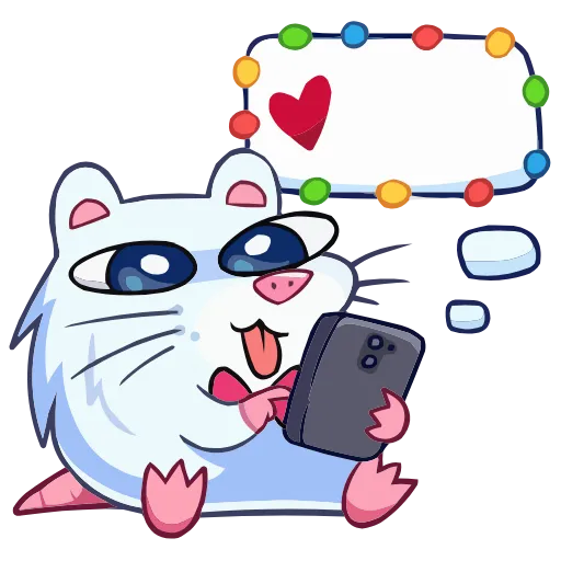 👍 Эмодзи «Снежная Нутри» для Telegram