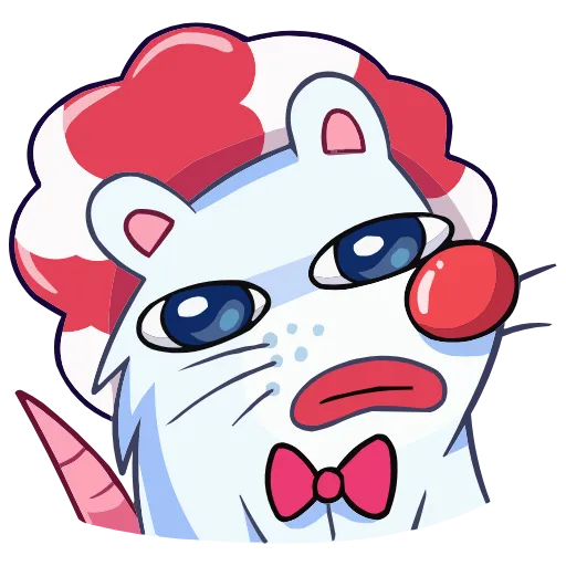 🤡 Эмодзи «Снежная Нутри» для Telegram