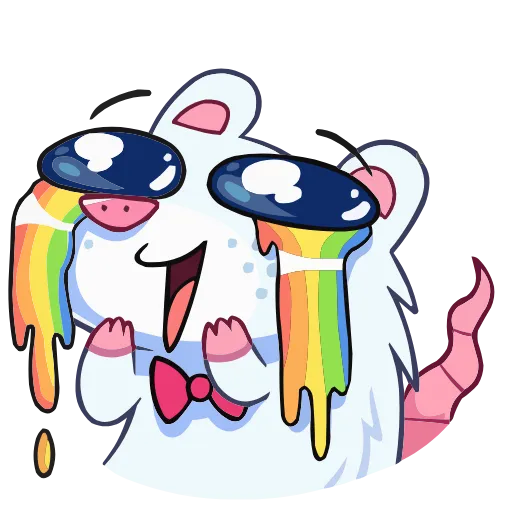 🌈 Эмодзи «Снежная Нутри» для Telegram