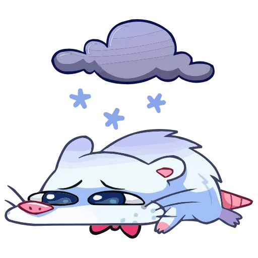 🫠 Эмодзи «Снежная Нутри» для Telegram