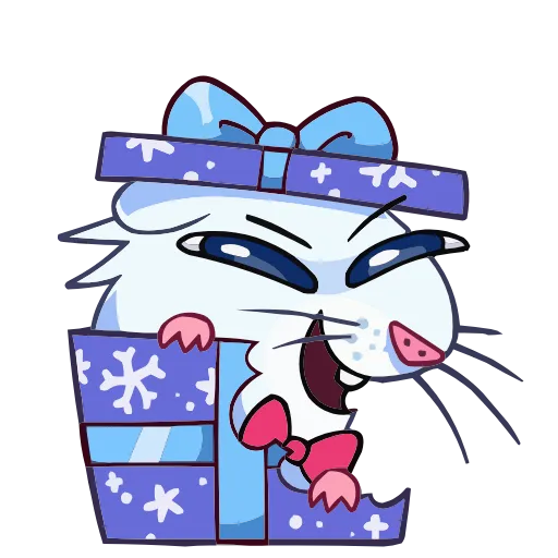 🎁 Эмодзи «Снежная Нутри» для Telegram