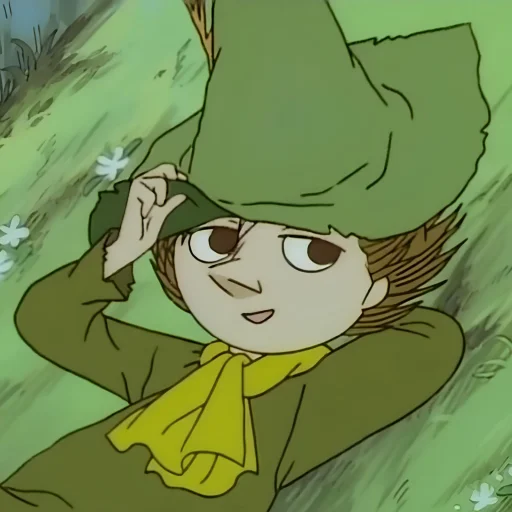 🌿 Стикер «Snufkin» для Telegram