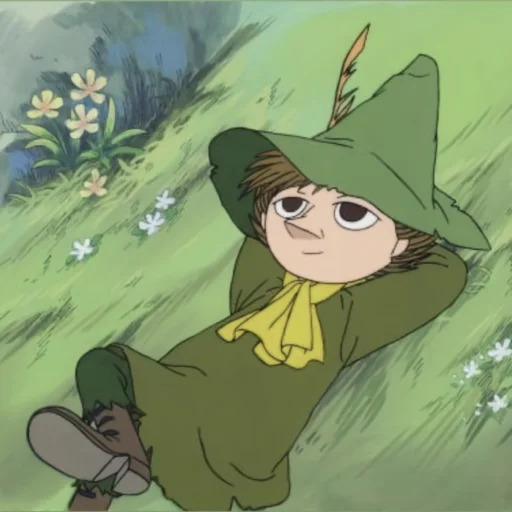 🌿 Стикер «Snufkin» для Telegram