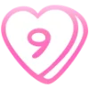 💗 Эмодзи «Английские буквы в сердечках» для Telegram